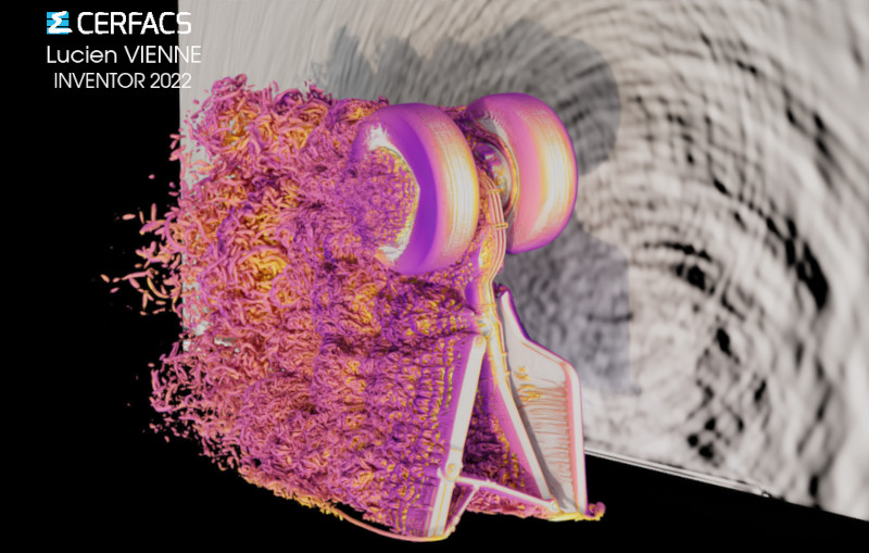 landing gear aero-acoustics simulations